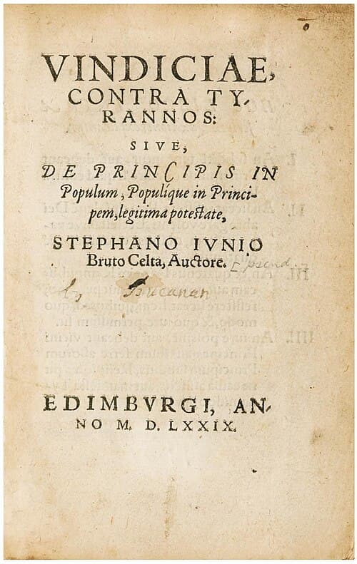 VindiciaeContraTyrannos